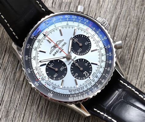 Unboxing: Breitling Navitimer B01 Chronograph Ice Blue Dial 